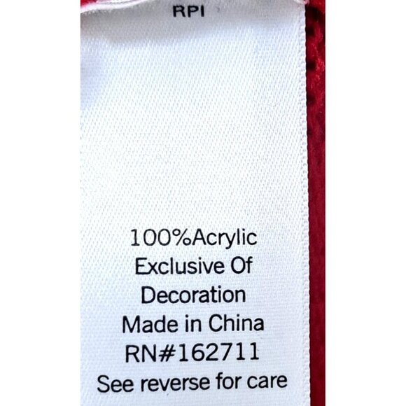 Kohl's Celebrate Men's M/L Ugly Christmas Sweater Pocket Camo Reindeer - Picture 8 of 10